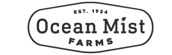Ocean Mist Farms brand logo in a rounded rectangular frame.